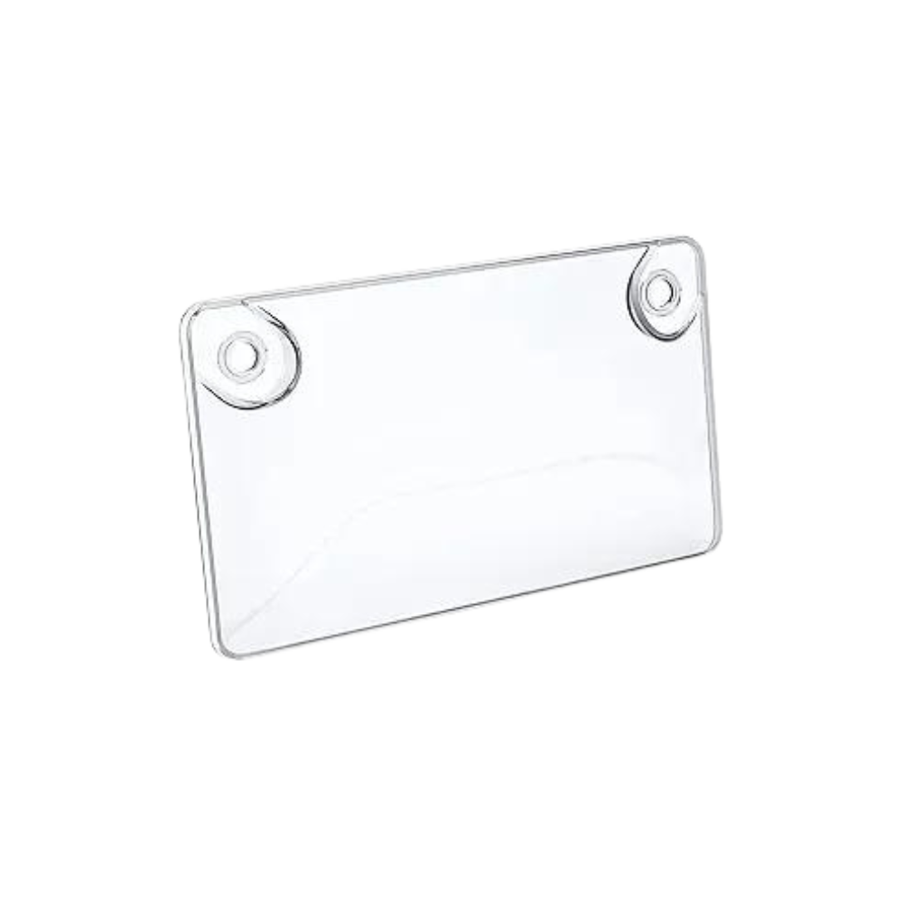 Motorcycle License Plate Privacy Cover Anti-Camera (clear)