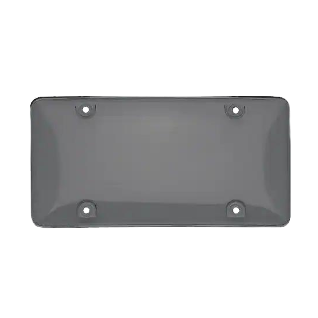 Tinted License Plate Bubble Cover (light or dark smoke)
