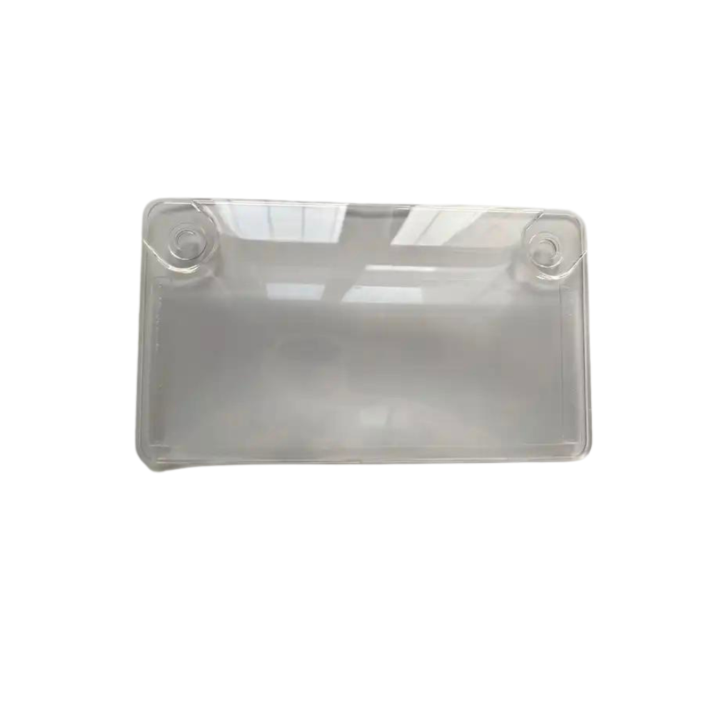 Motorcycle License Plate Privacy Cover Anti-Camera (clear)
