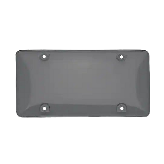 Tinted License Plate Bubble Cover (smoke)