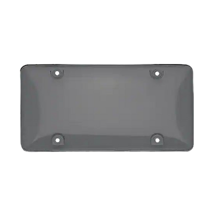 Tinted License Plate Bubble Cover (light or dark smoke)