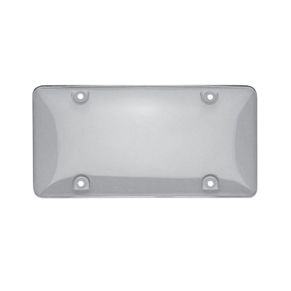 Tinted License Plate Bubble Cover (light or dark smoke)