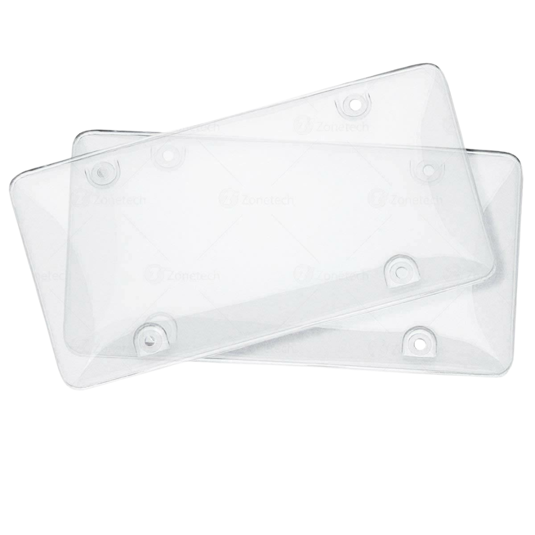 Clear License Plate Bubble Cover (transparent)