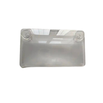 Motorcycle License Plate Privacy Cover Anti-Camera (clear)